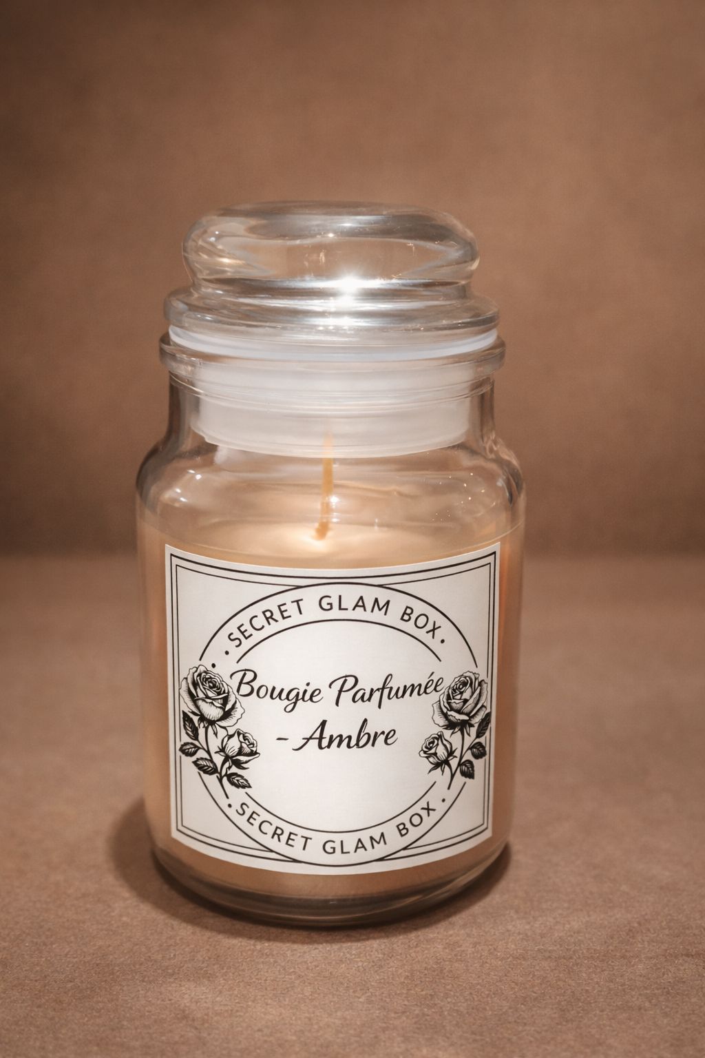 Bougie d'ambiance parfumée